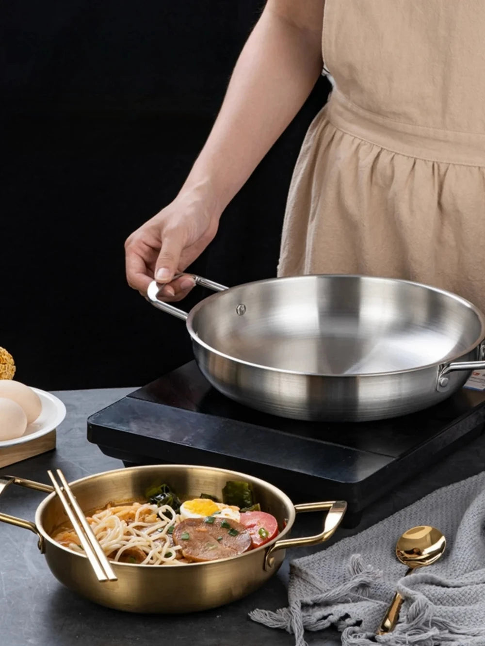 Stainless Steel Saucepan