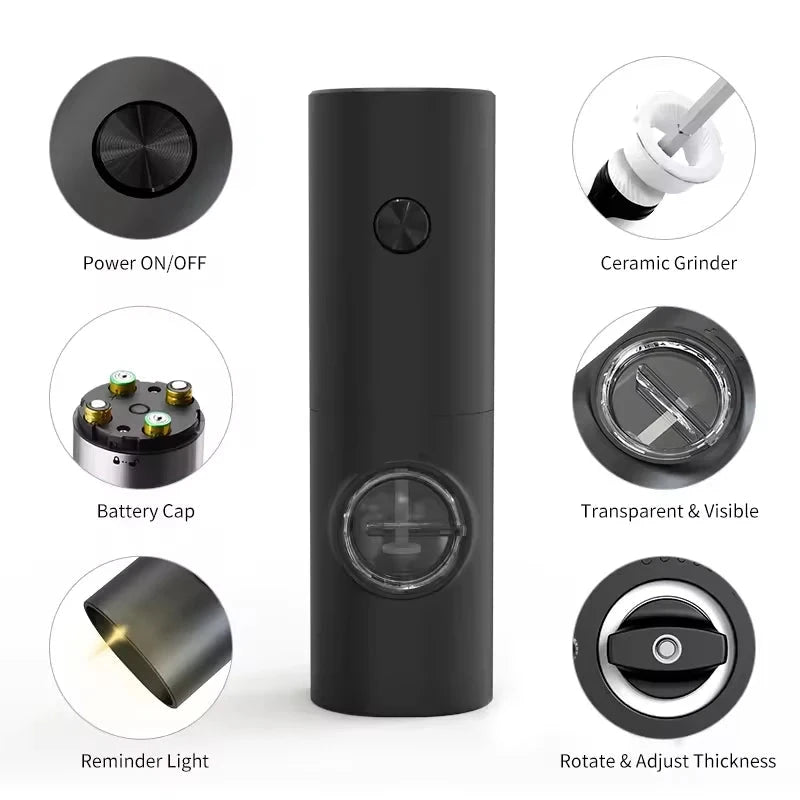 Electric Automatic Salt and Pepper Grinder