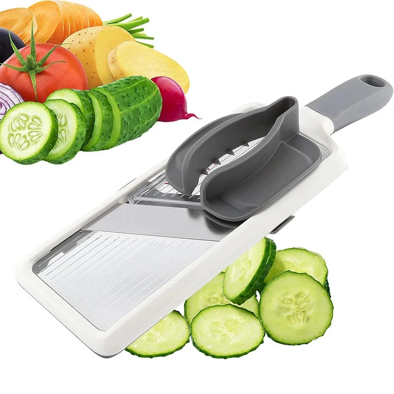 Multi Handheld Slicer with Adjustable Stainless Steel Blade
