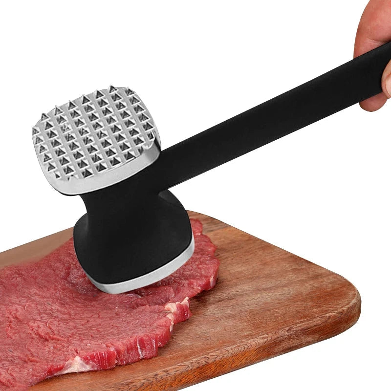 Meat Tenderizer Tool Dual-Sided Kitchen Steak Hammer Mallet