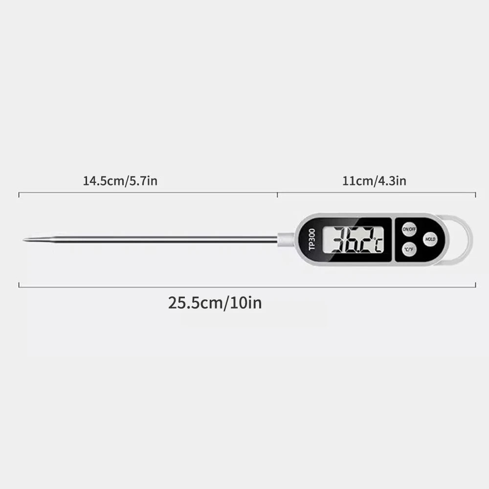 Stainless steel food probe
