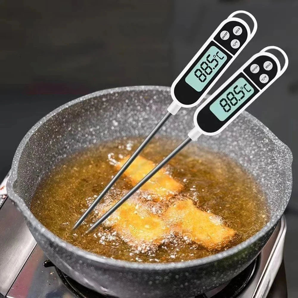 Stainless steel food probe